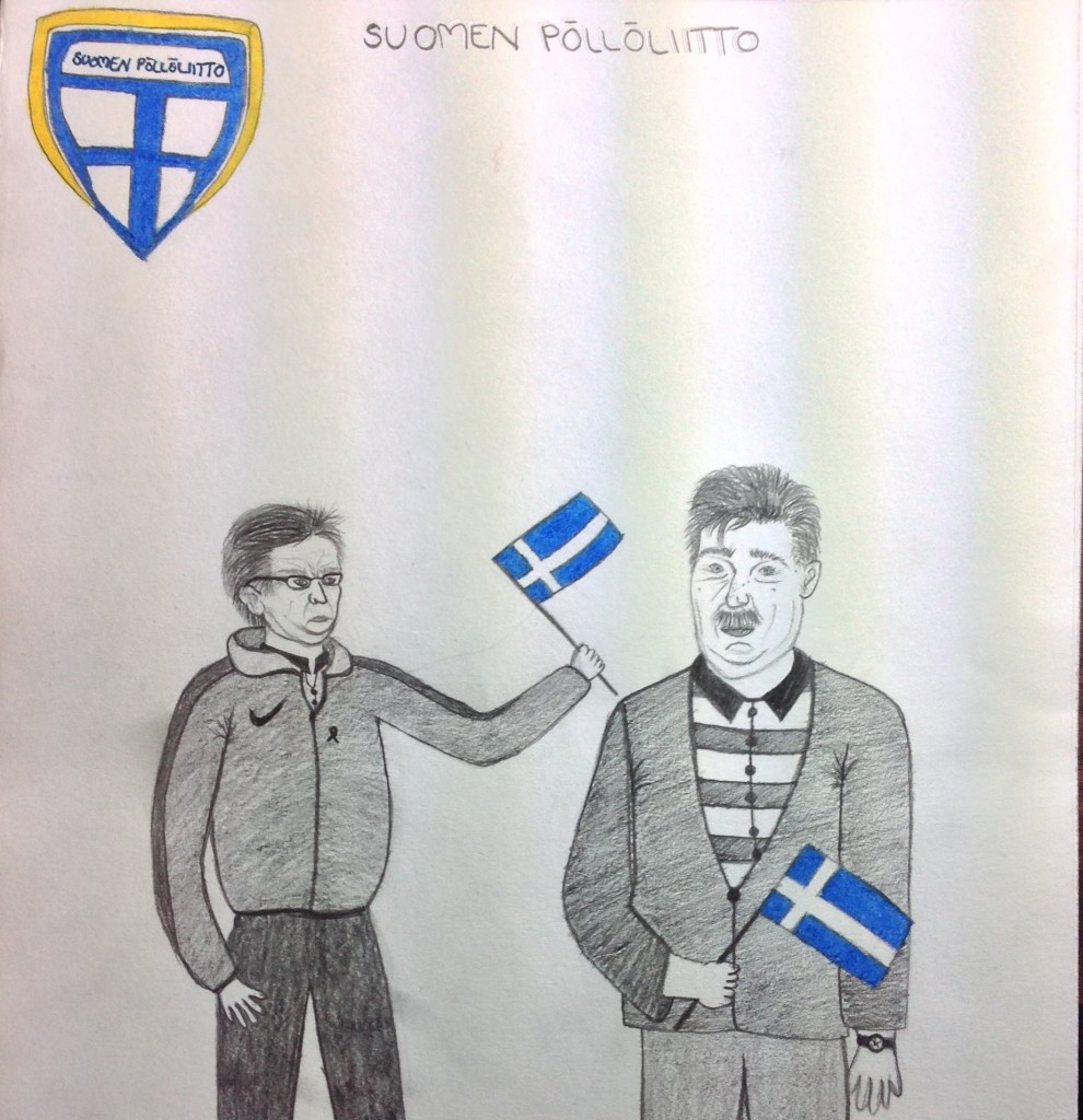 Hans Backe ja Pertti Alaja piöakuva