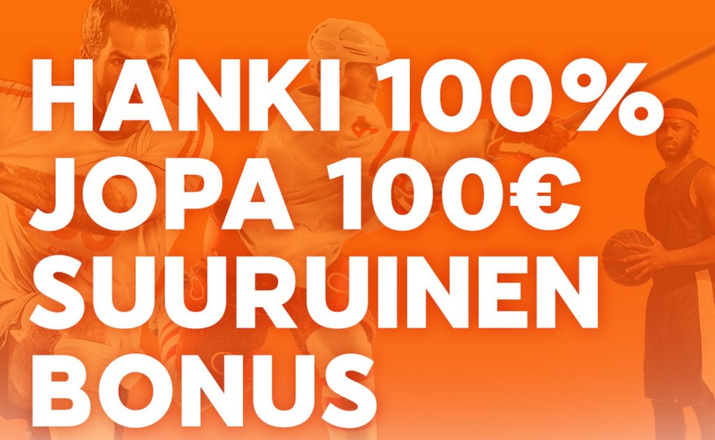 888sport toi Suomeen 100% bonuksen TÄNÄÄN!
