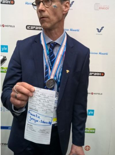 Naisleijonat 2019 Pasi Mustonen MM-finaali