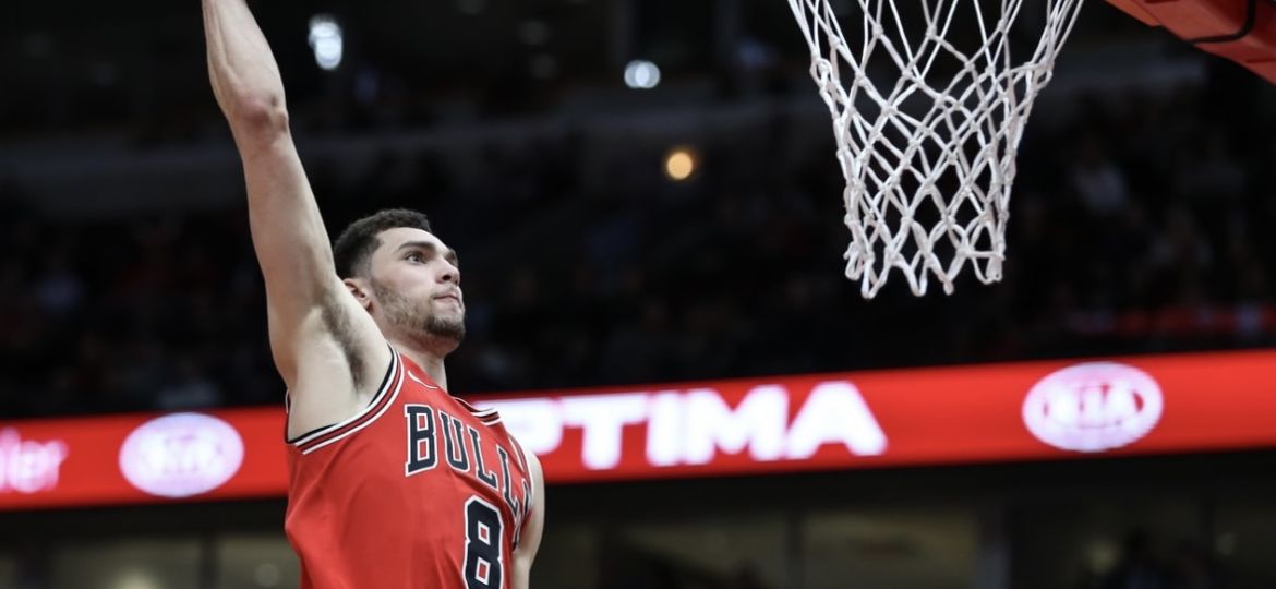 Chicago Bulls NBA Zach LaVine 22