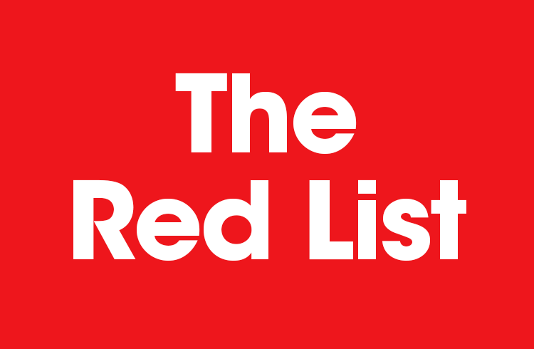 Punainen lista red list